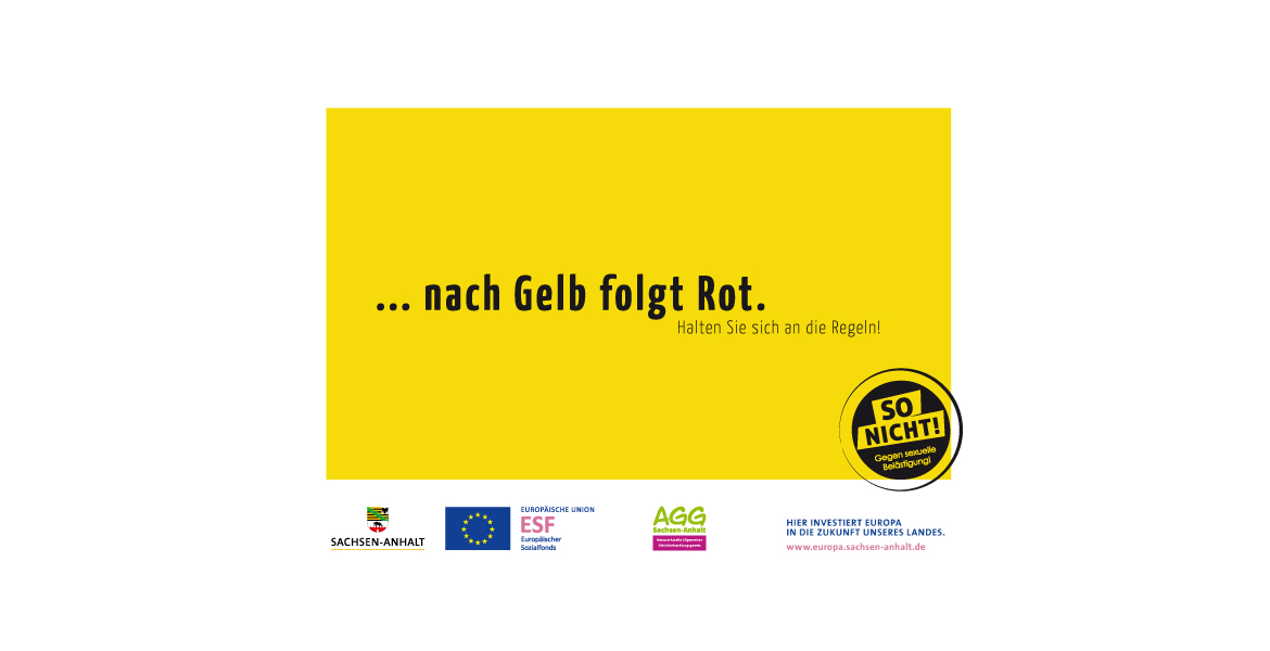 Gestaltung einer Postkarte